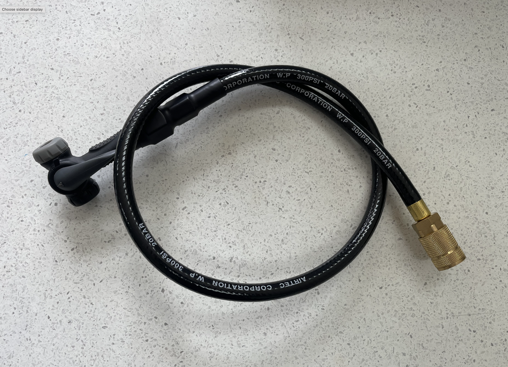 Bike Hose Kit 1m Black 