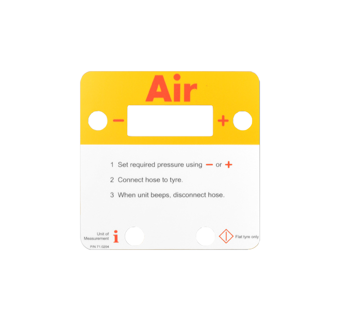 Decal, 1 LCD, SH ENUK, OEA/XDA