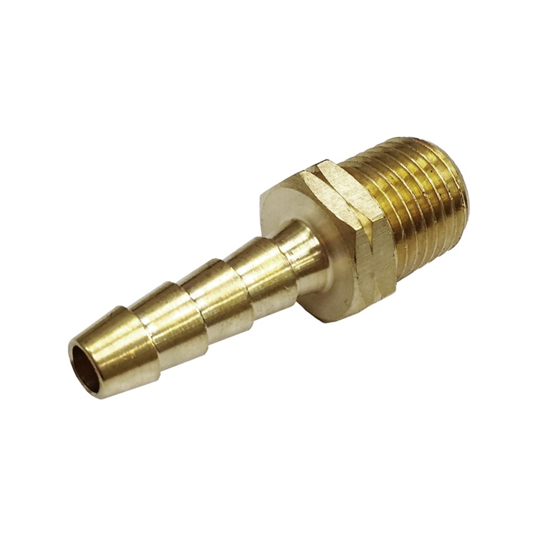 Tailpiece, 1/4H x 1/4 BSP M, Brass