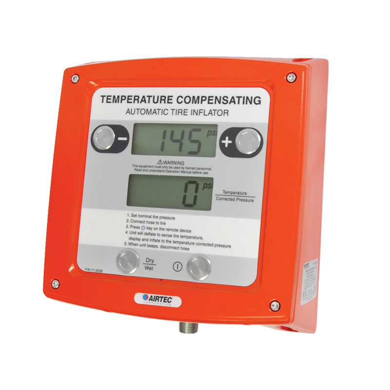 XTC, 240V,10Bar, Temp Comp Digital Inflator