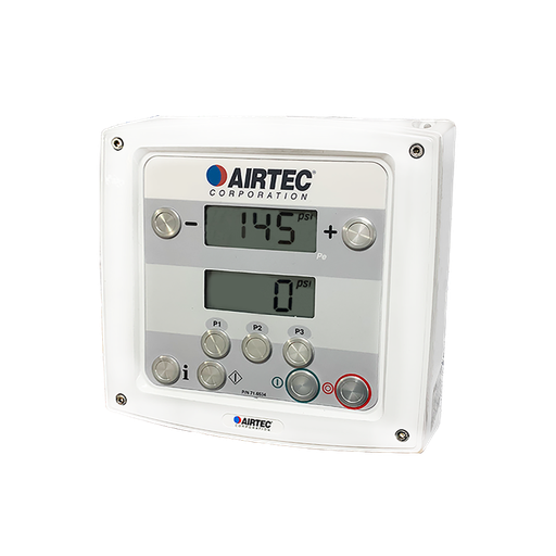 [89XDZ-2001] Inflator, XDZ, White, Dual Display High Flow 240V