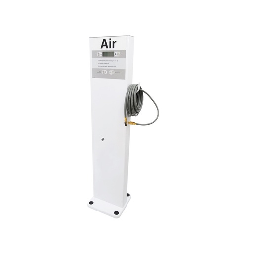 [89FEP-1005] Inflator,Freestanding,White - No Tap
