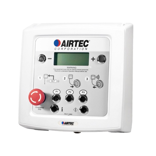 [89XDB-1300] Inflator,XDB, High Flow, Wall Mount,White,3Presets, E STop -No Hoses