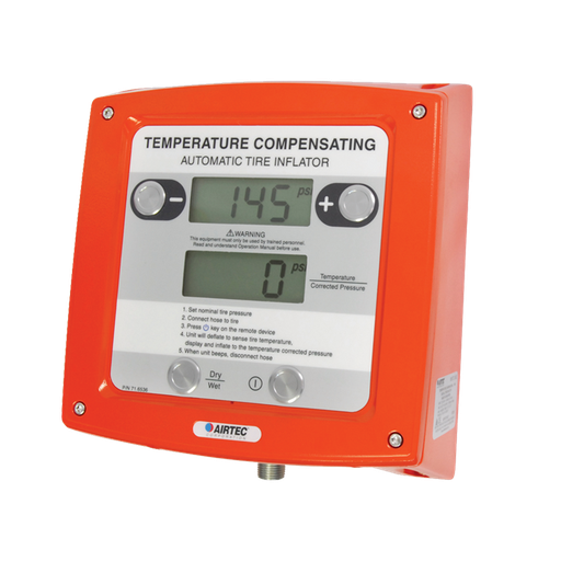 [89XTC-1052] XTC, 240V,10Bar, Temp Comp Digital Inflator